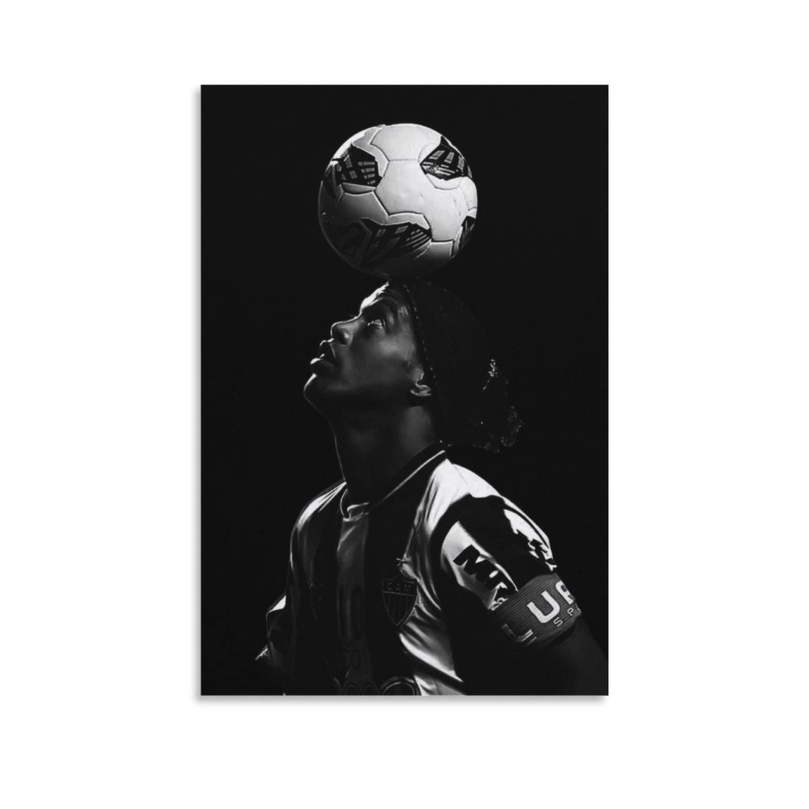 Amazon.co.jp: サッカー選手ロナウジーニョ キャンバス アート